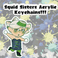 Image 3 of Squid Sister Keychains