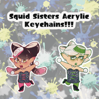 Image 1 of Squid Sister Keychains