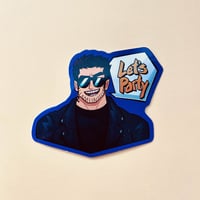 Image 2 of Let's Party Lucas Sticker