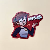 Image 2 of Cursing Julie Sticker