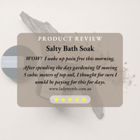 Image 2 of Salty Bath Soak - Australian 250gm