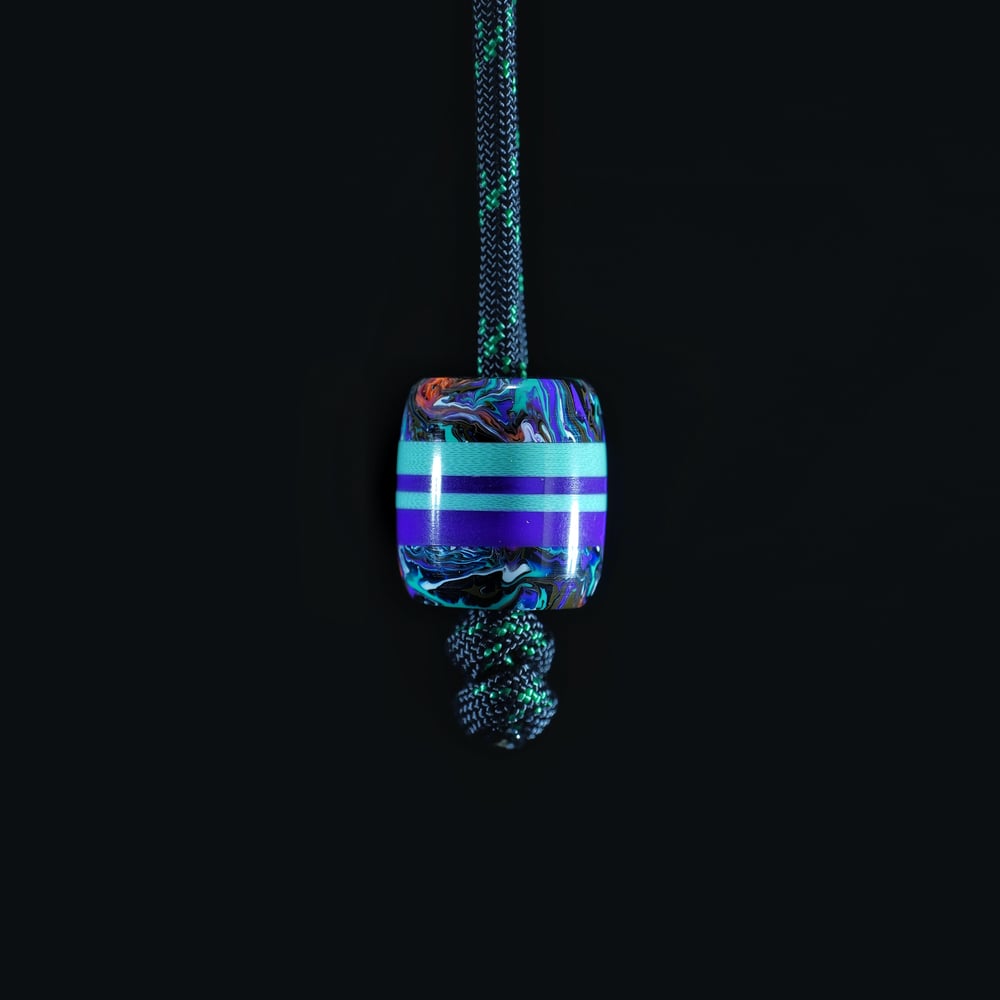 Homesick EDC lanyard beads (GLOW)