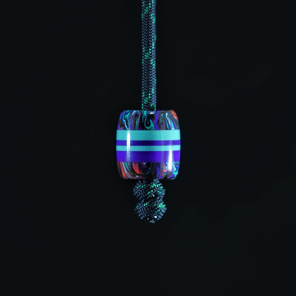 Homesick EDC lanyard beads (GLOW)