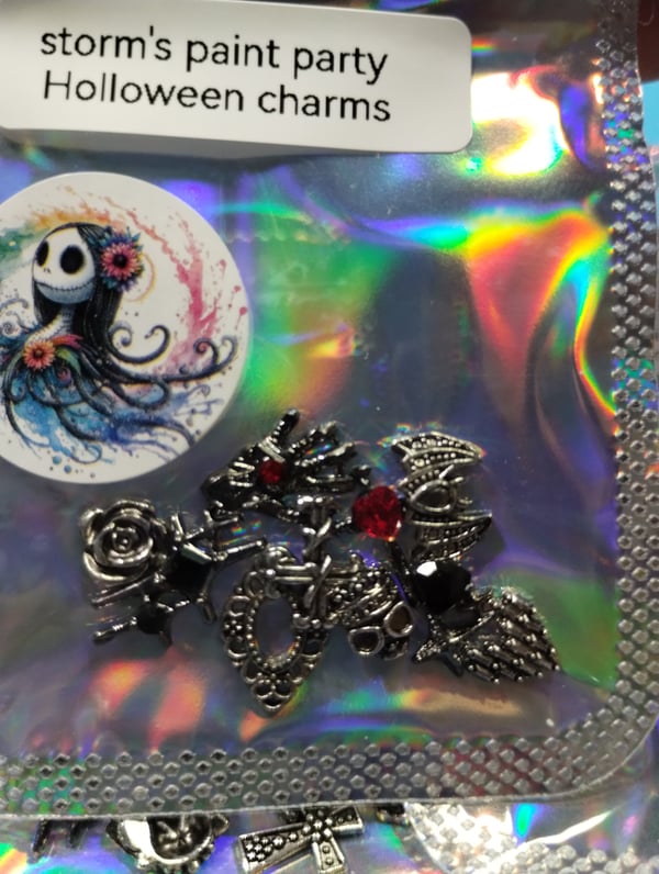 Image of Holloween nail charms 