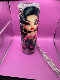 Image 3 of PINK CUTE LOWRIDER GIRL TUMBLER 