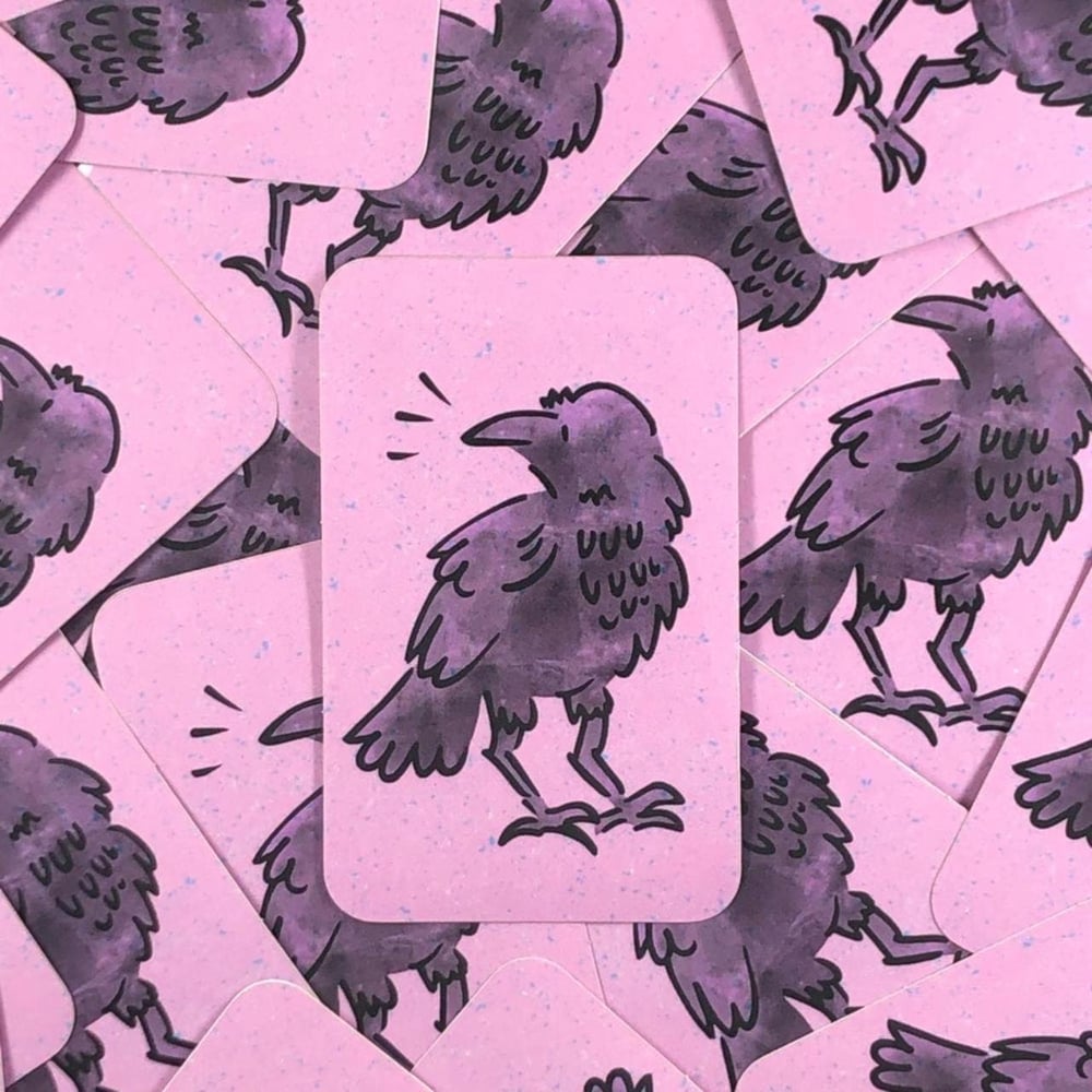 Image of Crow Pal Sticker