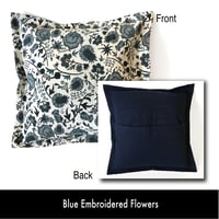 Image 5 of 18”x18” Decorative Accent Pillow Sham with 1" Flange