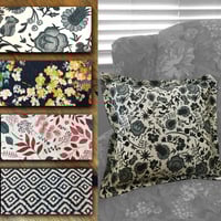 Image 2 of 18”x18” Decorative Accent Pillow Sham with 1" Flange