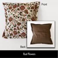 Image 9 of 18”x18” Decorative Accent Pillow Sham with 1" Flange