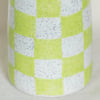 bright green checkered keep cup