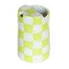 bright green checkered keep cup