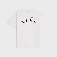 Image 1 of AJÉE T-SHIRT IN WHITE/BLACK