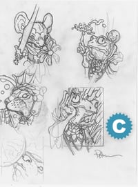 Image 4 of Bloomburrow Character Sketches