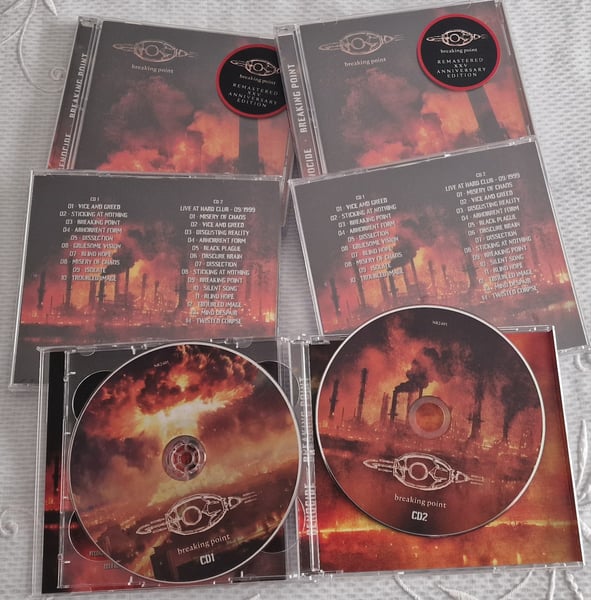 Image of GENOCIDE - "Breaking Point XXV Anniversary Edition" CD