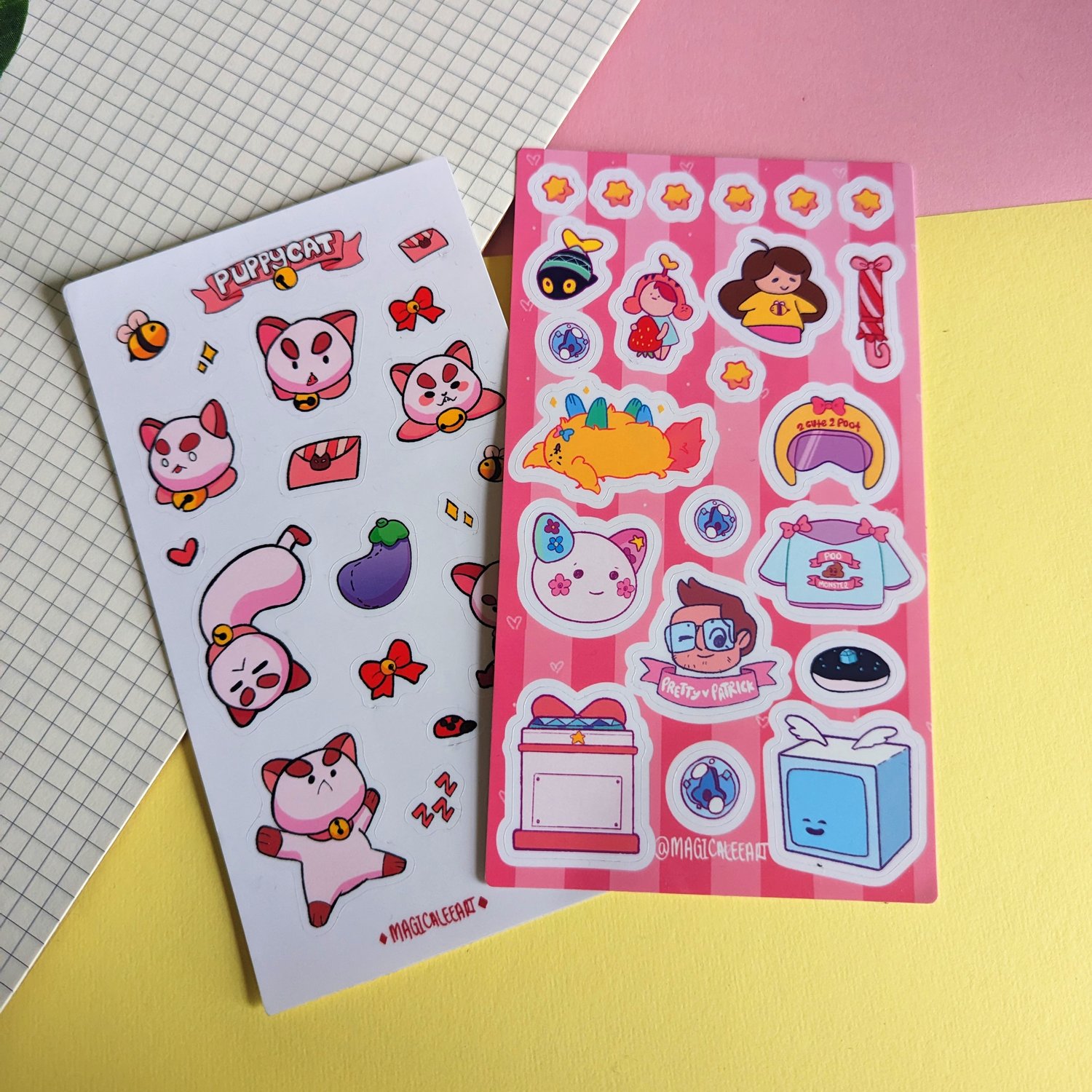 Image of Clear Sticker Sheets