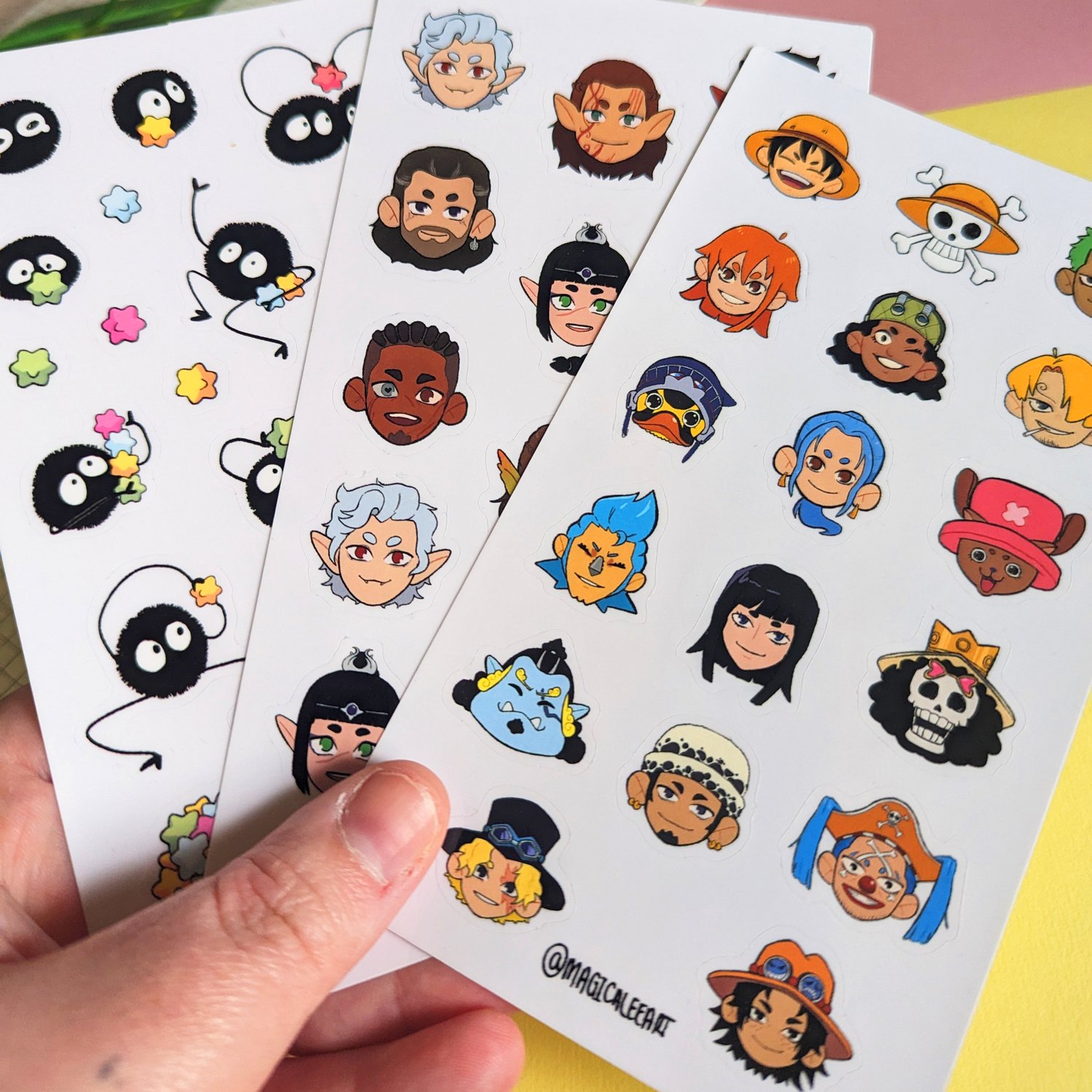 Image of Clear Sticker Sheets