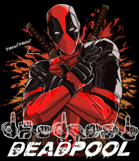 Image 4 of DEADPOOL in ASL T-shirts