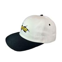Image 2 of MÁGICO - "Cracked" Unstructured snapback (natural/black)