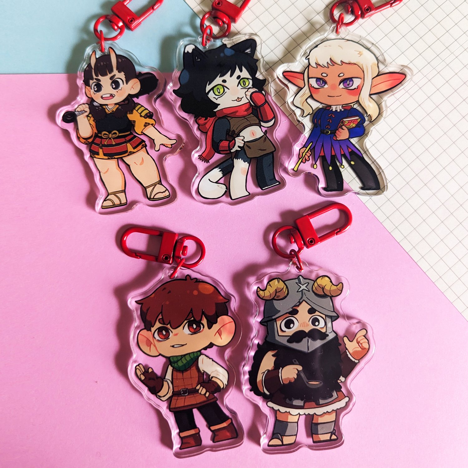 Image of Dungeon Meshi Charms
