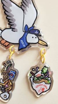 Image 3 of Seagull - Keychain Charm