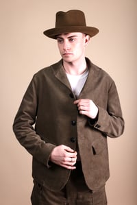 Image 3 of Orbal Jacket - Light Olive Corduroy 