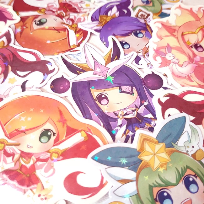 ✦Star Guardian holographic stickers✦