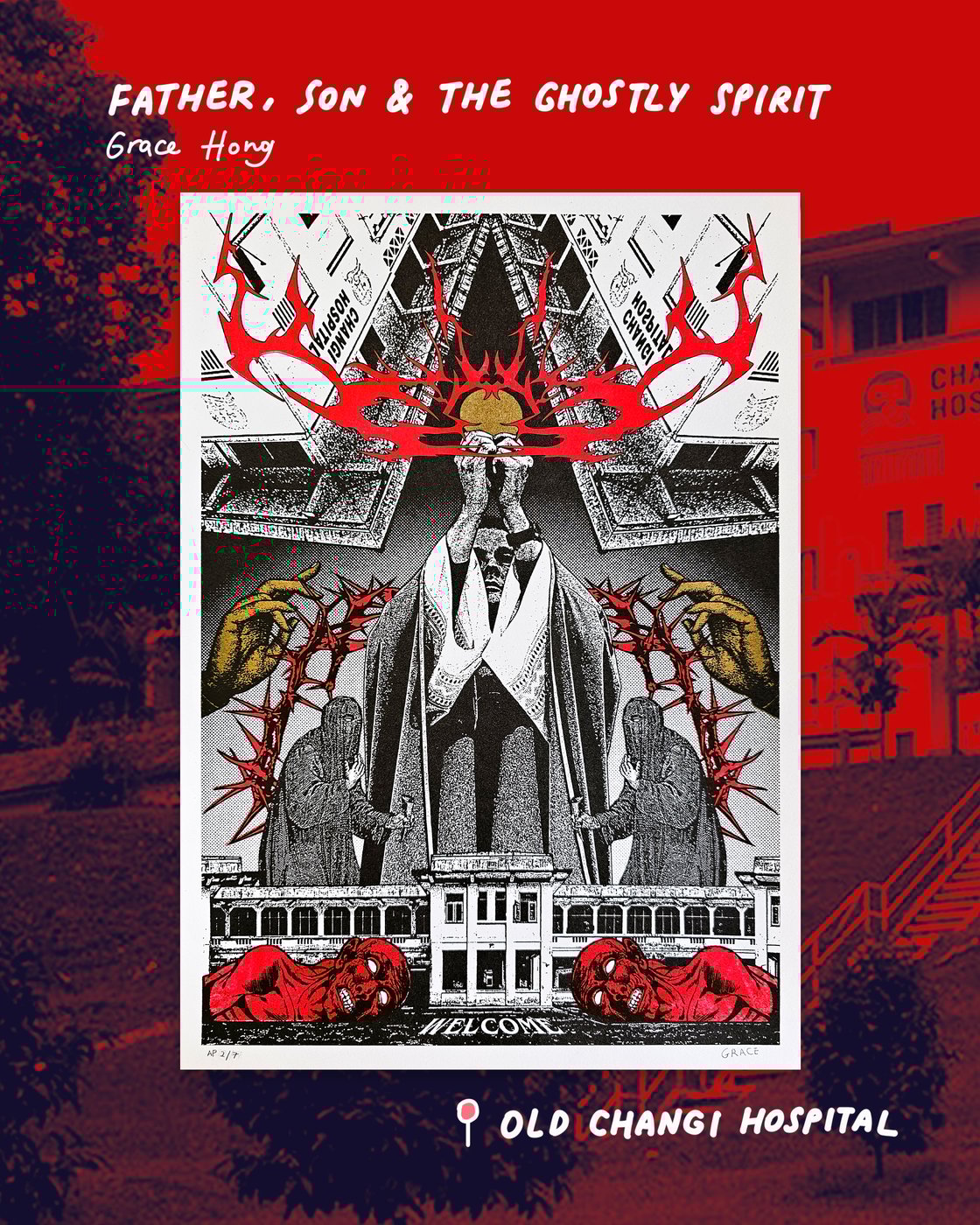 Image of Father, Son & the Holy Spirit by Grace Hong for Semalam Berlalu, Esok Menanti: A New Yesterday