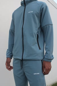 Image 3 of QUATRE-VINGT.  BLUESKY HOODED TRACKSUIT