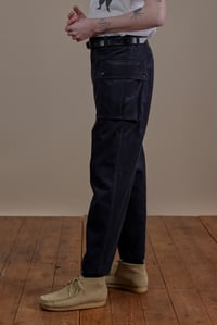 Image 3 of Cargo Trouser - Petrol Corduroy 