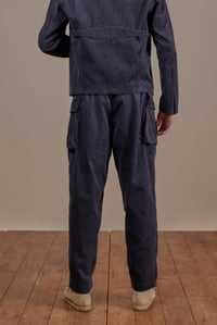 Image 5 of Cargo Trouser - Petrol Corduroy 