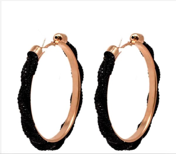 Image of Kiara(Black)Earrings 