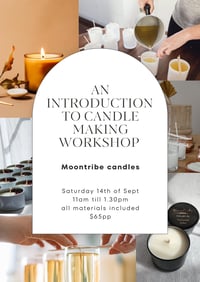 Image 1 of    Introduction to Candle making workshop 