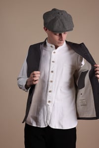 Image 5 of Clayton Gilet - Grey Stripe