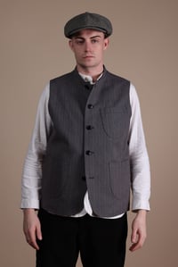 Image 1 of Clayton Gilet - Grey Stripe