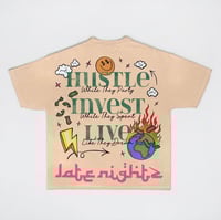 Image 1 of Hustle Invest Live Tee