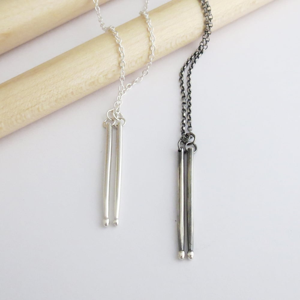 Image of Drumstick Drop Pendants