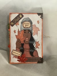 Image 1 of Fall/Pumpkin Spice  NotePad Holder