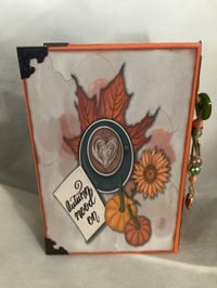 Image 2 of Fall/Pumpkin Spice  NotePad Holder