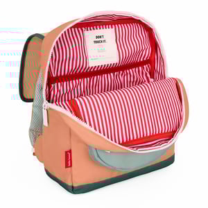 Image of Mochila infantil con solapa y cremallera para niños de 2 a 5 años