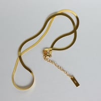 Image 1 of SNAKE CHAIN NECKLACE