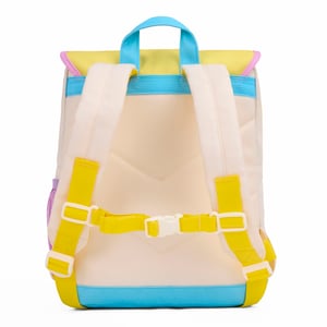 Image of Mochila infantil con solapa y cremallera para niños de 2 a 5 años