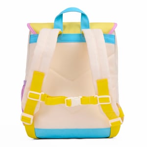 Image of Mochila infantil con solapa y cremallera para niños de 2 a 5 años