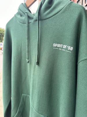 Image of Spirit of 58 Authentic Hoodie in Bottle Green 