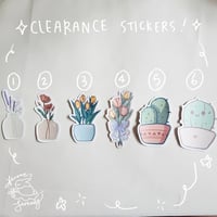 Die-cut Stickers (Clearance)