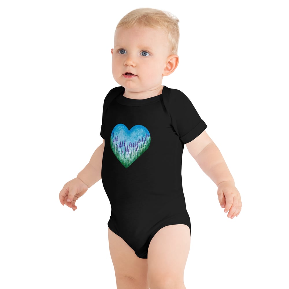 Image of Dream Field Baby Onesie