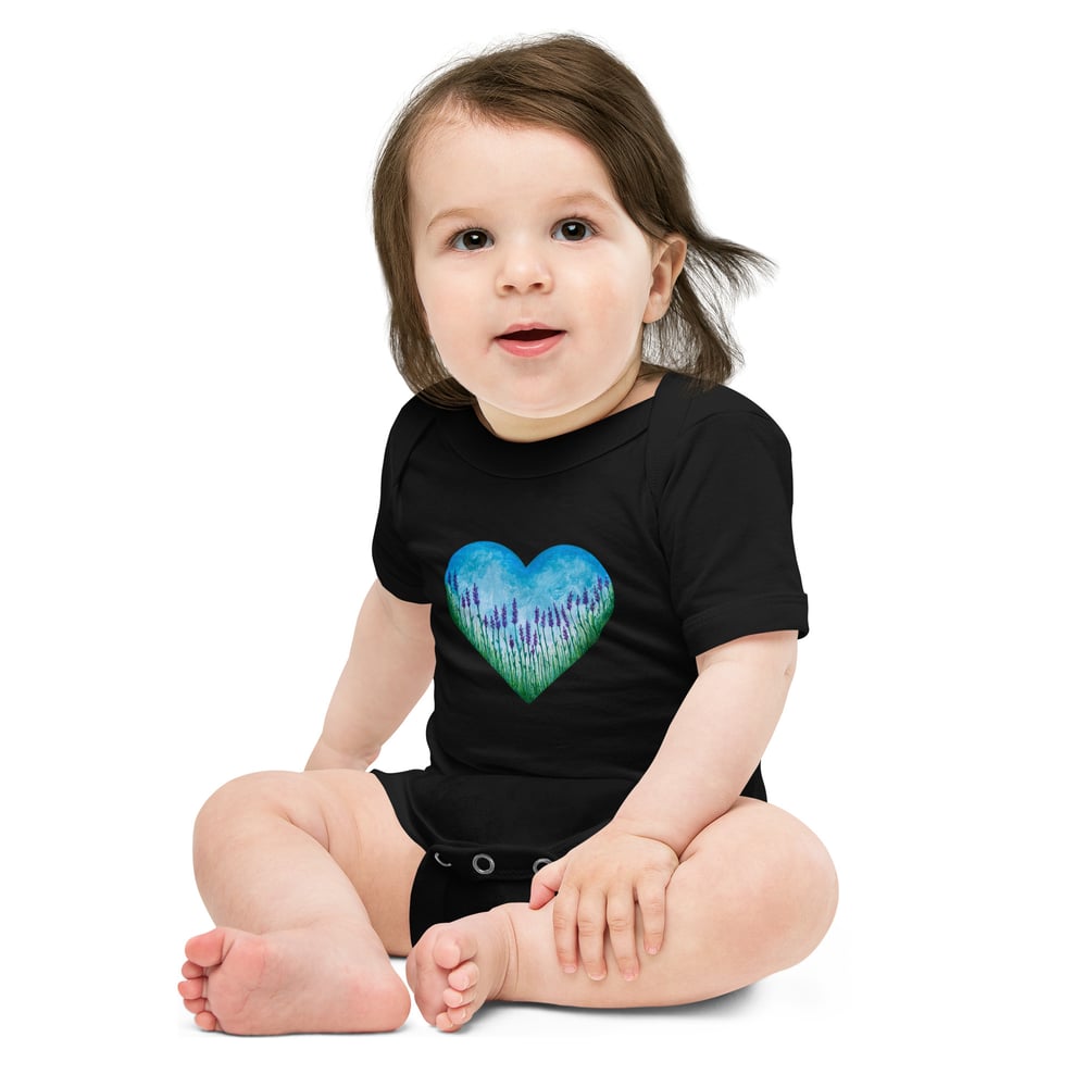 Image of Dream Field Baby Onesie