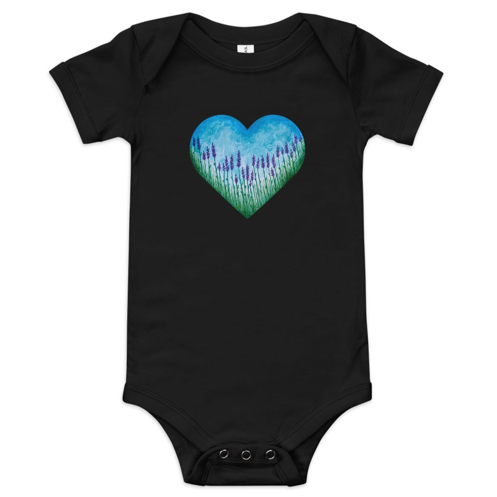 Image of Dream Field Baby Onesie