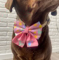 Image 4 of Easter Bunny Dog Bow Tie or Sailor Bow