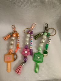 Image 1 of Color Novelty Keychains