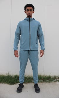 Image 4 of QUATRE-VINGT.  BLUESKY HOODED TRACKSUIT